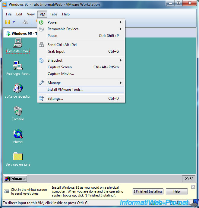 Install Windows With Vmware Workstation Player Vmware Tutorials Informatiweb Pro